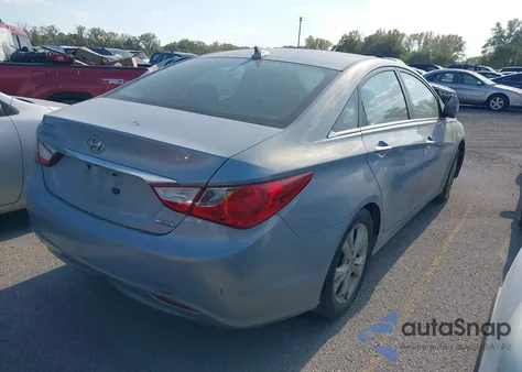 2011 Hyundai Sonata Limited from USA, damaged, VIN 5NPEC4AC9BH135982